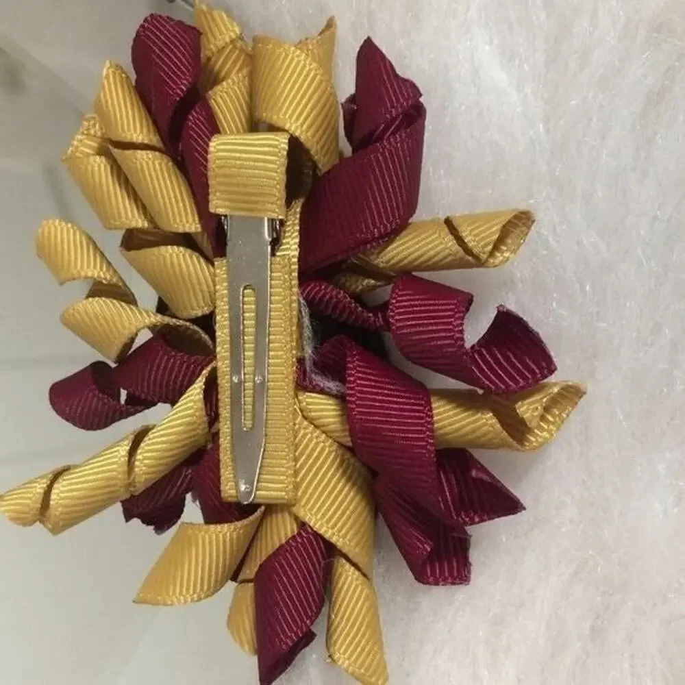 NEW FSU Hairbow Girl Hair Bow 3″ Football